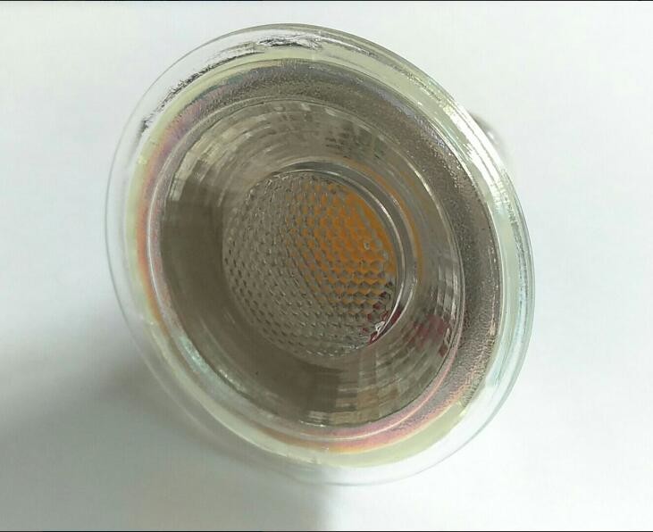 COB LED Par Spotlight GU10 3W 110V , Dimmable IP40 Led Cob Spot Light