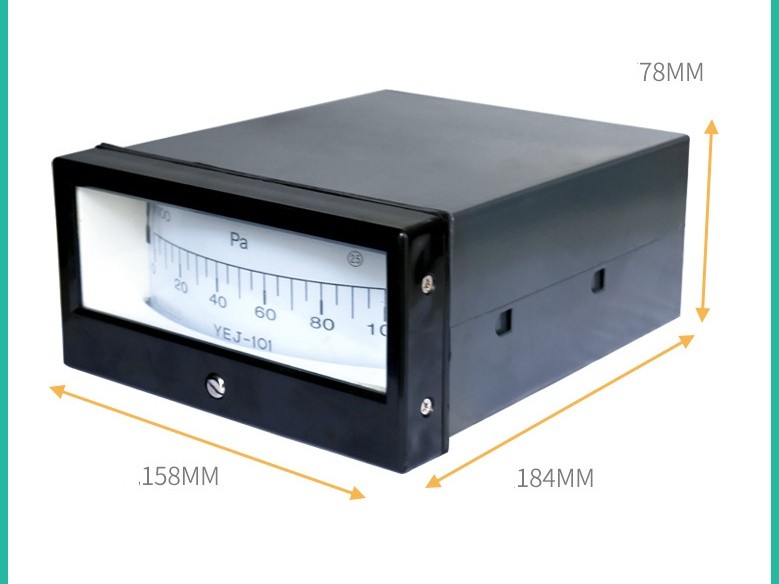 YEJ101 Differential Pressure Level Gauge Indicator Panel Mount