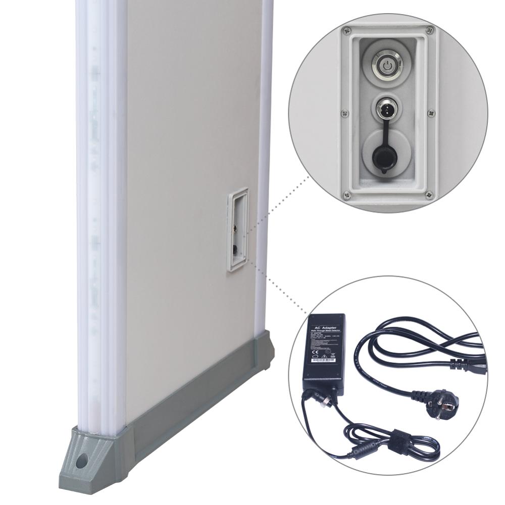 Self Calibration Archway Metal Detector , Multi Zone Metal Detector With Query Function