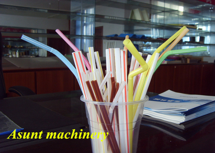 PP Drinking Straw single screw Extruder Machine Automatic 15KW