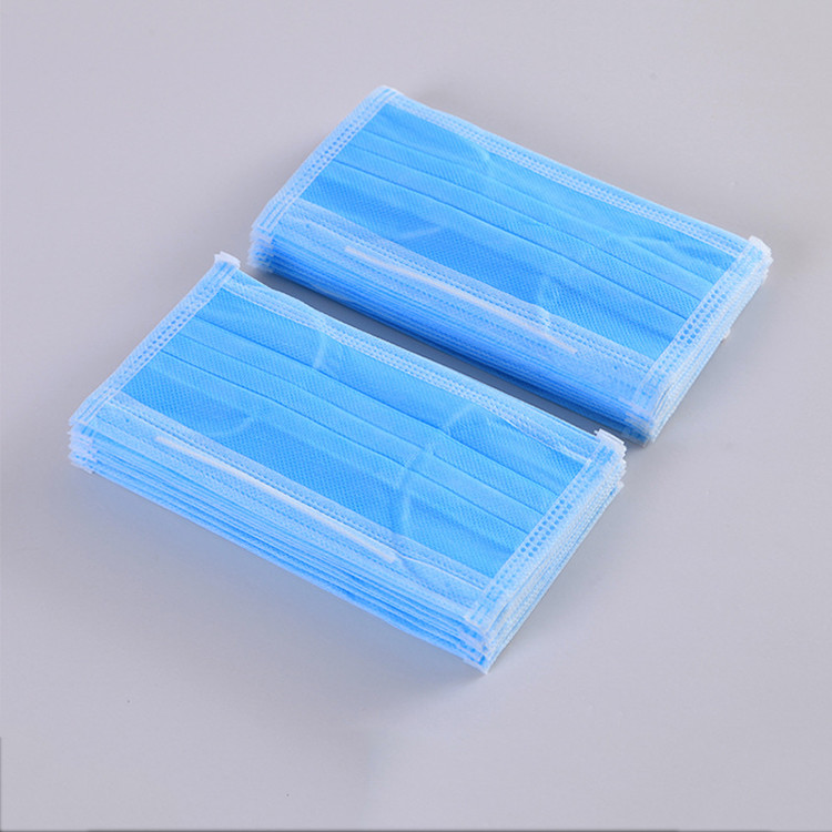 Anti Bacteria Earloop Medical Mask Economic Size 17.5 X 9.5cm Moisture - Proof
