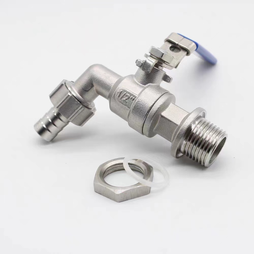 High Quality Stainless Steel Water Nozzle Ball Valve 1/2 &quot;-1&quot; Household Faucet