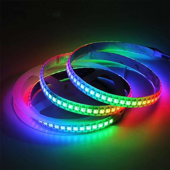  Waterproof 12V ws2812 ws2811 Led Strip 60leds for Magic Color RGB Decoration CRI Ra 80 Manufactures