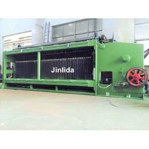 Automatic Hexagonal Mesh Machine With 3300mm Width / 100 x 120mm Mesh Size