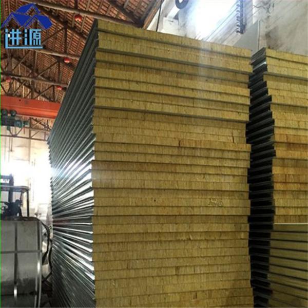 30minutes fire resistant sound insulation rock wool sandwich boards1150-50-0