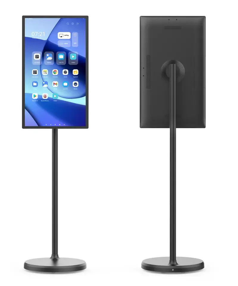 Standbyme Lcd Touch Screen Monitor 21.5 32inch Movable Rechargeable TV