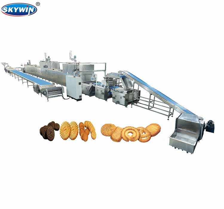 Skywin Soft Biscuit Production Line Rotary Moulder|Biscuit Making Machine Price