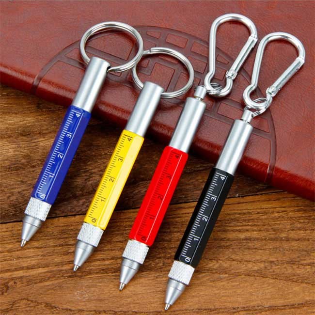 High Precision Easy Using 6 In 1 Multi Function Pen Metal Stylus Pen