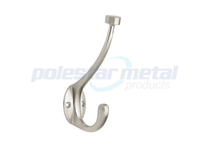 Decorative Garage Door Hardware 5-7/8" Double Robe Hook Oil Rubbed Bronze
