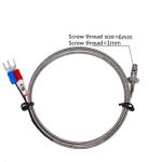 K J type Thermocouple shielded wire Thermocouple Temperature Sensor for