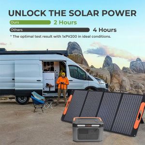 Off Grid Solar Panel Powerstation Lifepo4 1000W Deep Cycle ODM