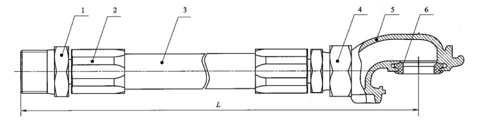 HTR Locomotive Railway Air Brake Hose Coupling 1Mpa Nodular Cast Iron
