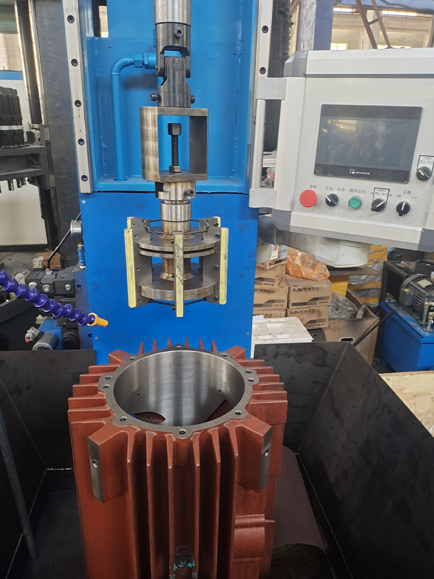 Vertical Honing Machine HDLH2510Z PLC Control Precision Machining Abrasive Expansion Honing Machine