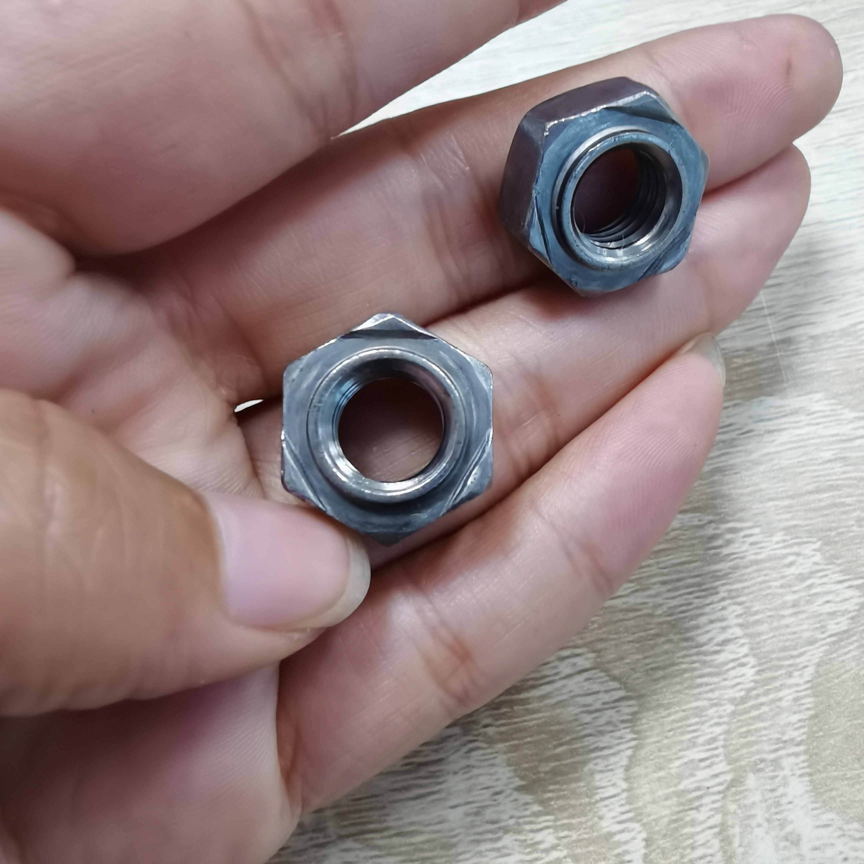 Metric Measurement System Weld Hexagon Nuts DIN929 Carbon Steel for Heavy Industry