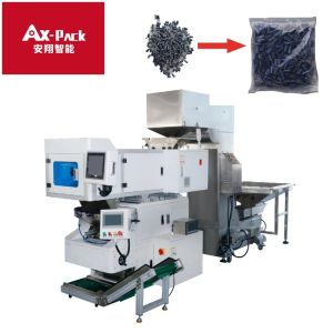 Plastic Material Fastener Package Automatic Bag Counting Machine with Visual
