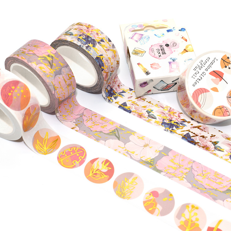 Custom Design Decoration Kawaii Japanese Foil Washi Paper Tape