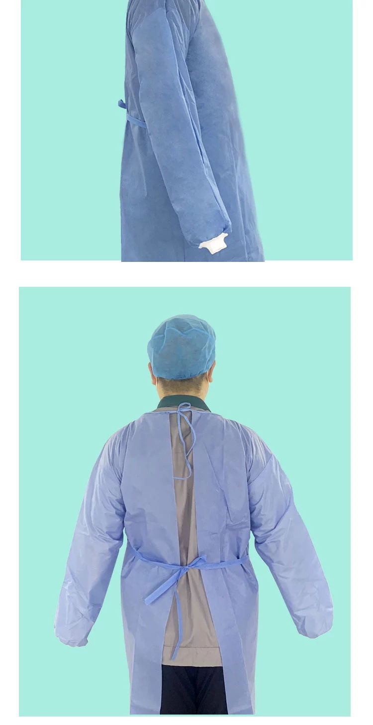 disposable full body suit non-woven fabric high quality disposable safety clothing for sale