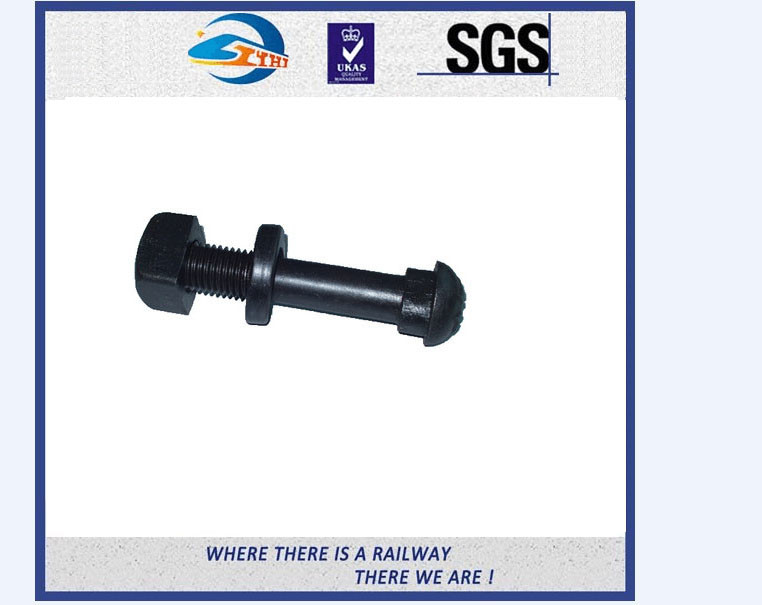 High Tensile Square Thread Railway Bolt And Nuts Grade 8.8 5.8