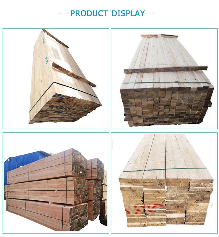 Custom Cut Pine Wood Sawn Timber / Planed Hardwood Timber Environmental Protection