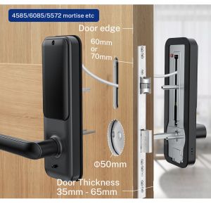 China ROSH Electronic Deadbolt Lock Wifi Keyless Remote Control Replaceable Cylinder on sale