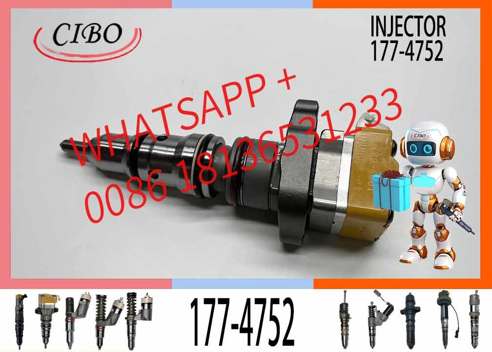 Excavator Injector 178-6343 1786343 177-4753 1774753 177-4752 1774752 171-9704 for 3126 Engine Parts Diesel Nozzle Assem
