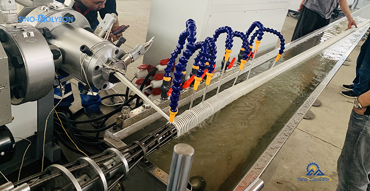 38CrMoAl PVC Flexible Pipe Making Machine 380V 50HZ 3Phase