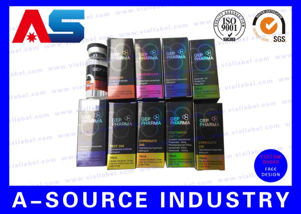 Injectable Peptide Customized color&logo printed coated paper box 10ml vial