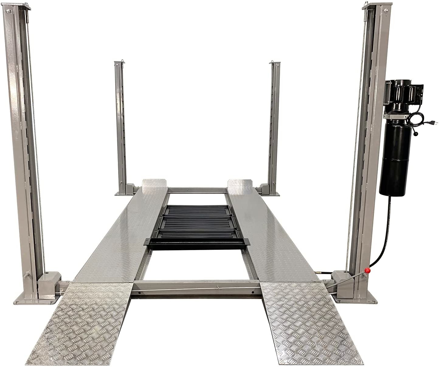 AA4C Movable 4 Post Parking Lift Vehicle Ramp Car Lifter 3.5T 4.2M Auto Care Equipments