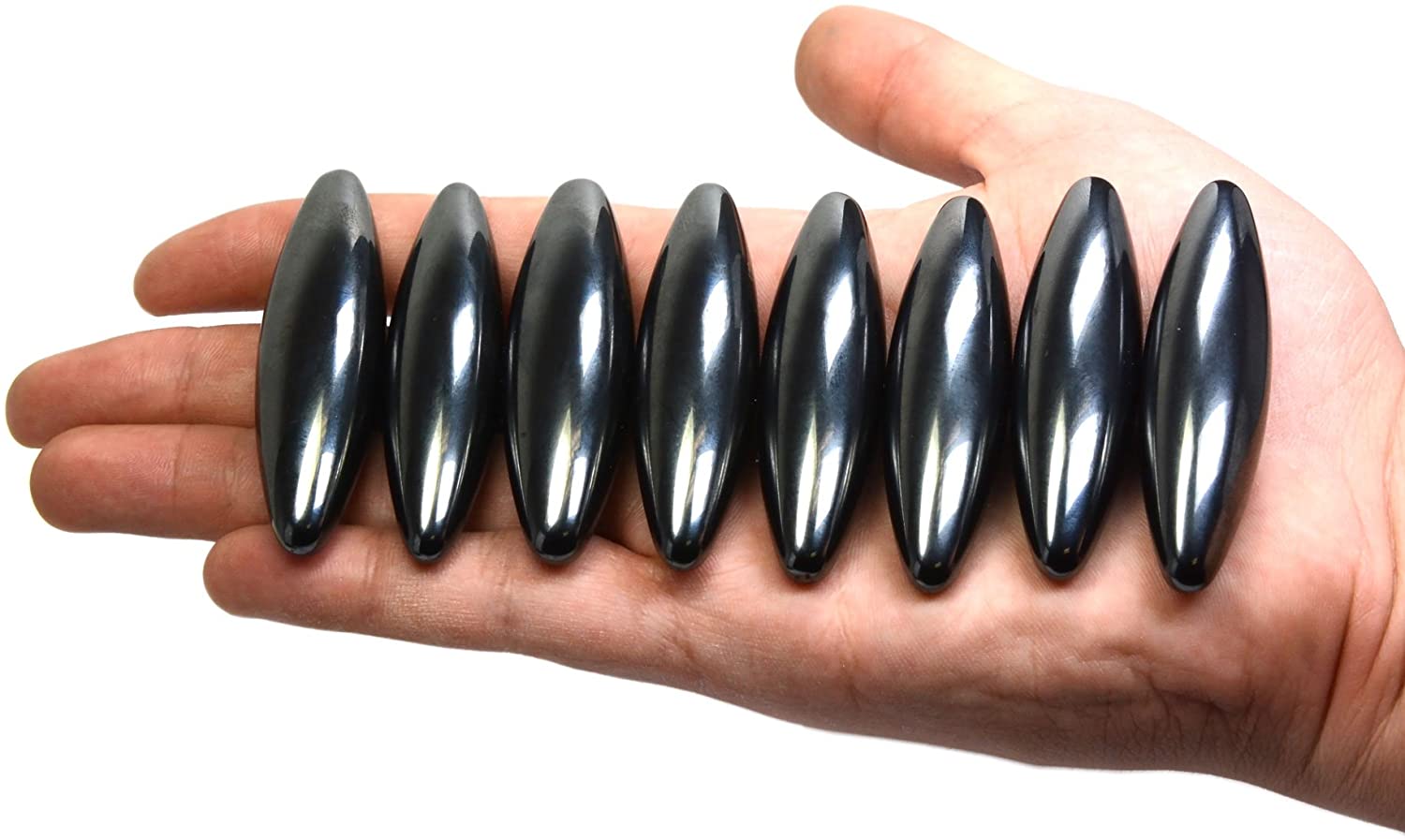 60 x 17mm Oval Shape Bullet Shape Ferrite Magnet Toy Suitable for Various Applications