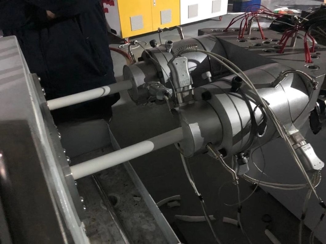 Four Cavity PVC / CPVC Electricity Conduit Pipe Making Machine / Production Line