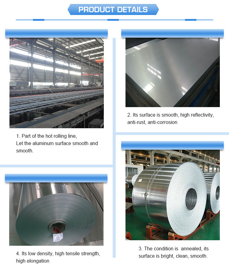 6061 6063 Aluminium Coil Al Alloy Roll 0.2mm 1050 1060 1100 3003 5005 5052 5083