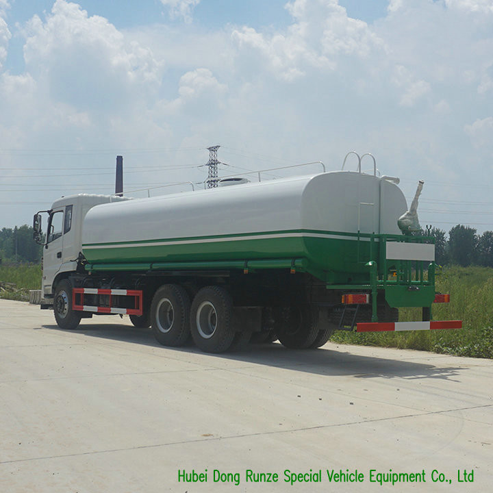 6X4 Road Clean Water Tank Lorry 22000L With Water Pump Sprinkler For Potable Water Delivery and Spray