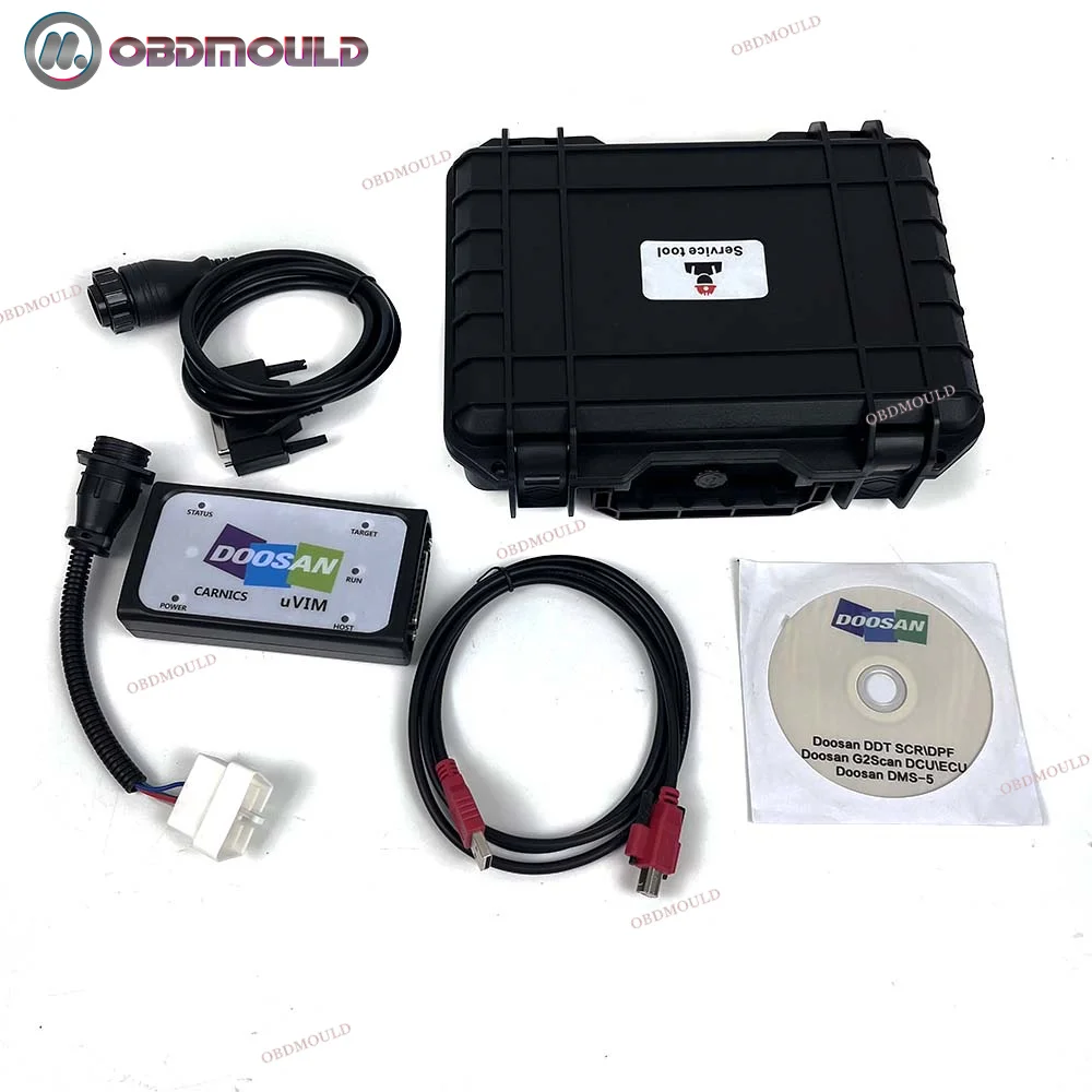 for Doosan Forklift Excavator Construction Engine Analyzer uVIM DMS-5 Machine EOL Hydraulic System Diagnostic Tool