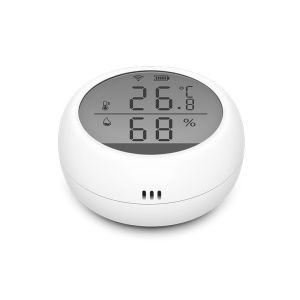 Tuya LCD Wifi Temperature And Humidity Sensor Amazon Alexa / Google Assistant