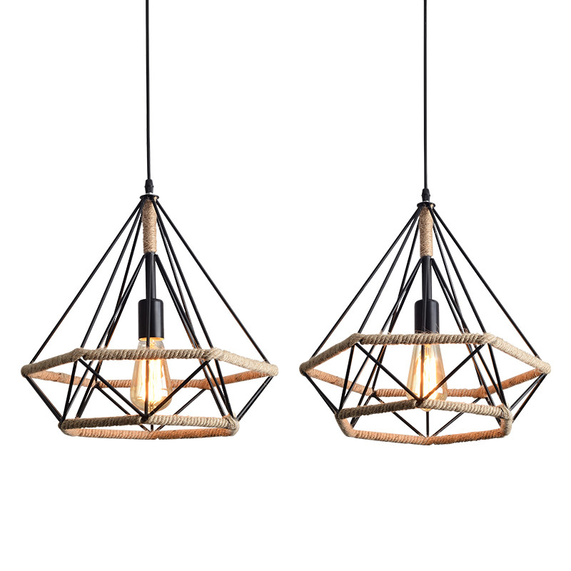 Loft Rope tuscan pendant lighting for Indoor home Lighting Fixtures (WH-VP-28)