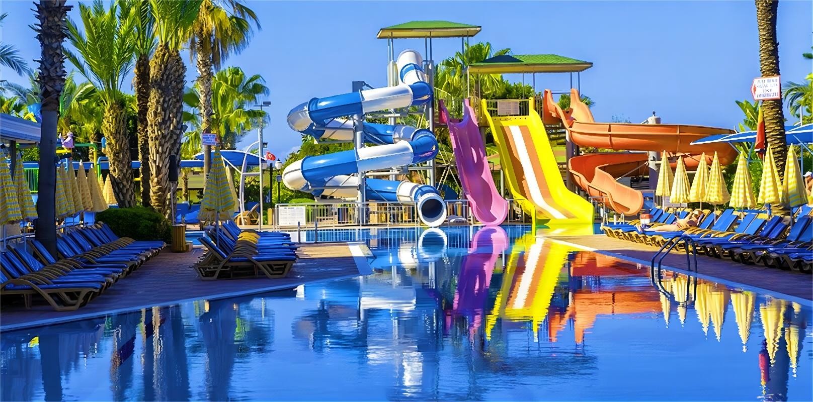 Swimming Pool Fiberglass Water Slide for Adults Customized Color
