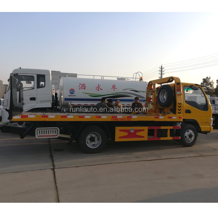 4Tons Road Wrecker Truck Euro 4 Rotator Tow Truck 4x2 Drive Type