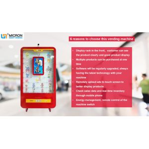 Custom Vending Machine Micron Smart Toy Vending Machine With Display Ark And