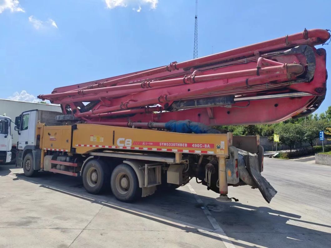 52m Concrete Pump Truck Heavy Equipment SA Ny Machine Equipment Concrete Boom Pump