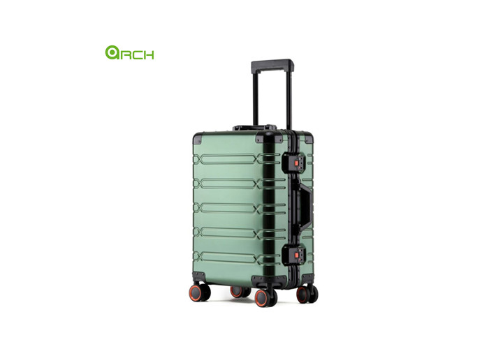 28" Aluminium Travel Hard Sided Luggage with Double Spinner Wheels