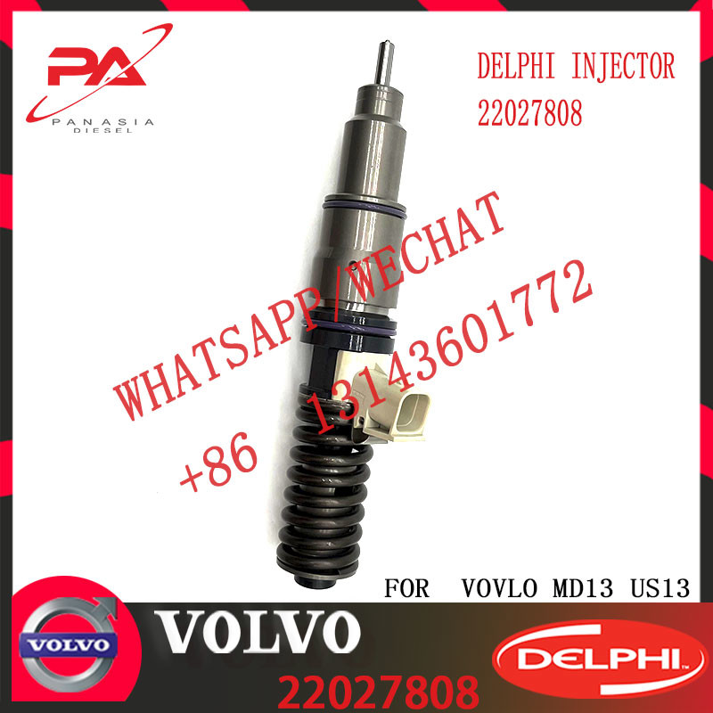 Common Rail Injector 85013611 22027808 21092434 For V-O-L-V MD13 MP8 V-O-L-V D13 ENGINE Fuel Injector 85013