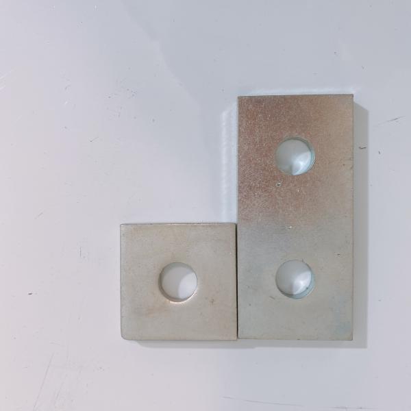 Square Shape Aluminum Angle Iron Brackets Bracket Fittings For Building metal