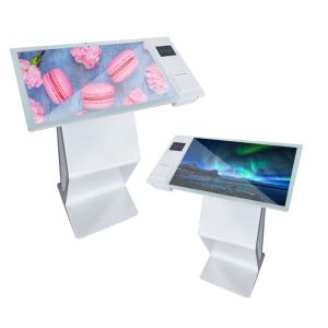 Touch Query All In One Digital Signage With Scanner And Receiption Printer
