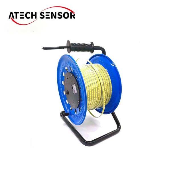 Quality 200m Portable Steel Tape Water Level Meter / Gauge / Sensor for sale