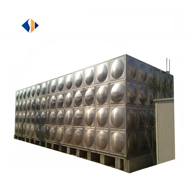 High Strength Corrosion Resistant Water Tank Made of Stainless Steel for Water Treatment