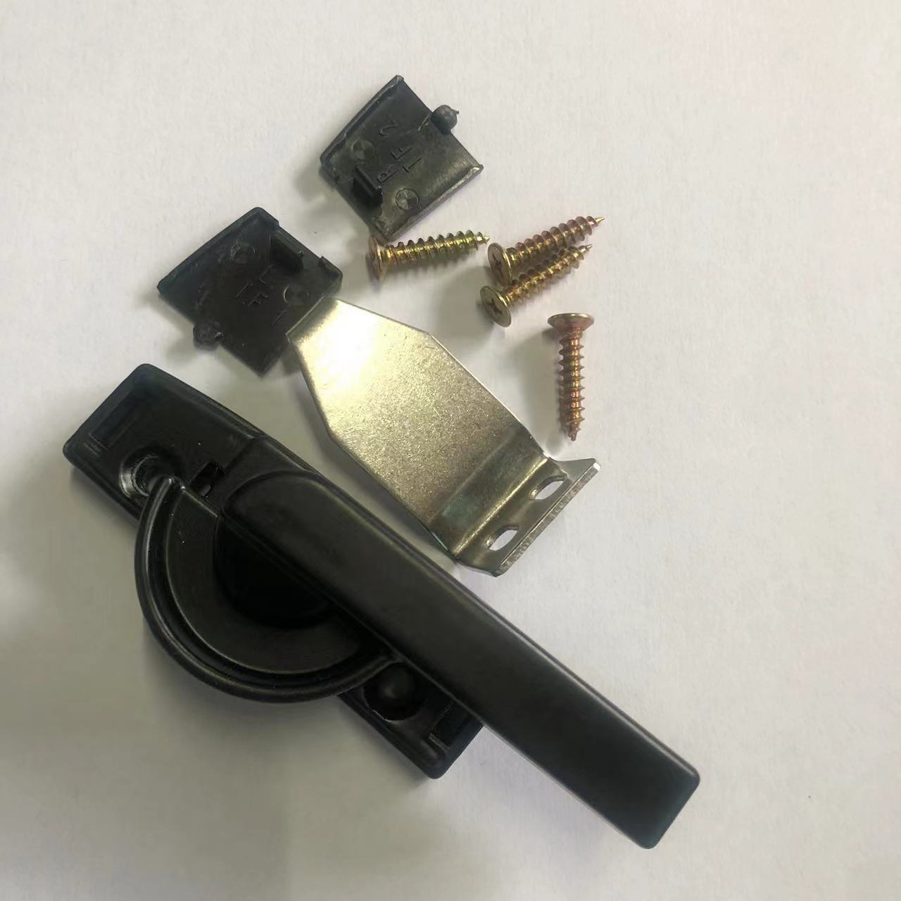 UPVC Aluminum Alloy Central Security Locks Crescent Lock with 55g Weight Painting Style