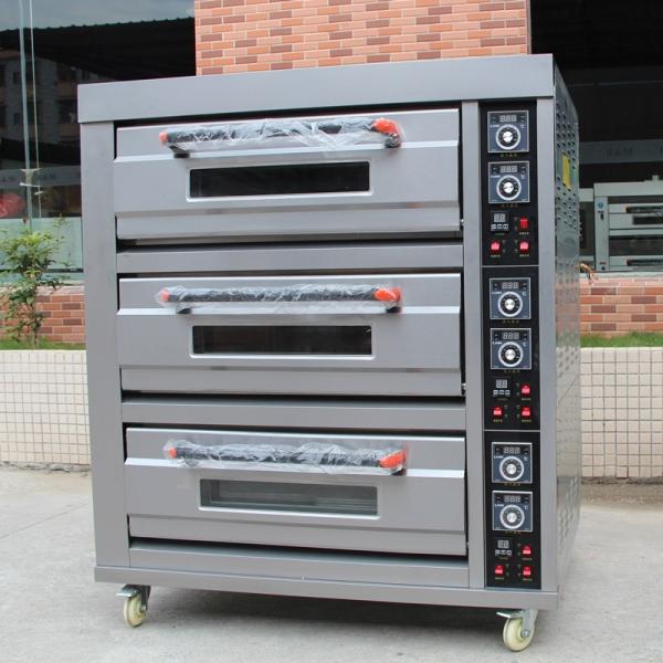 Commercial Bakery Deck Oven / french bread baking oven electric / bakery