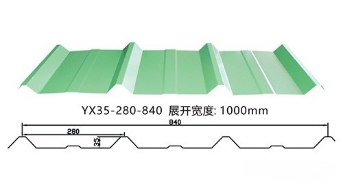 Green Color Metal Tiles PPGI Roof Panels Sheet Trapezoidal Metal Roof And Cladding Galvanized Roof Panels Nippon Paint