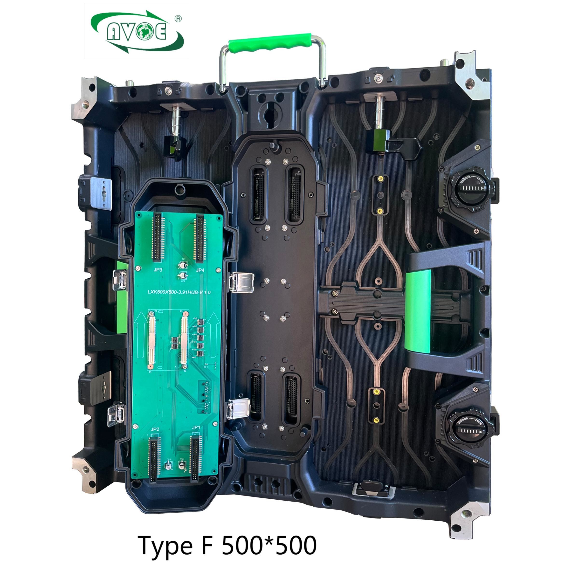 5500nits 3840Hz Concert LED Screen Type F Die Casting Aluminum Cabinet