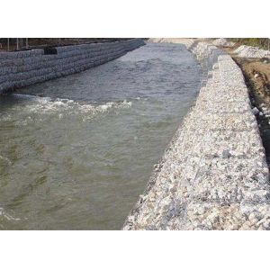 Metal Frame H2m Gabion Fence System 1m 1.5m Width